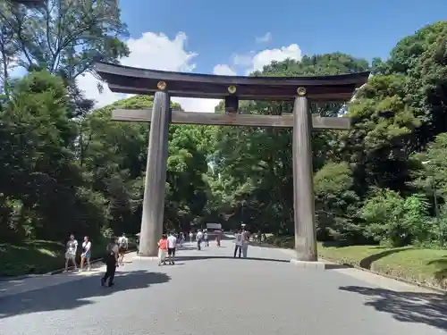 明治神宮の鳥居