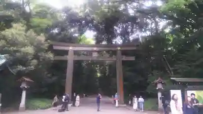明治神宮の鳥居