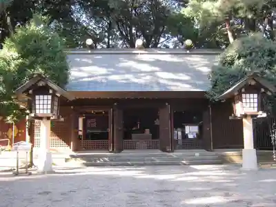 埼玉縣護國神社の本殿・本堂