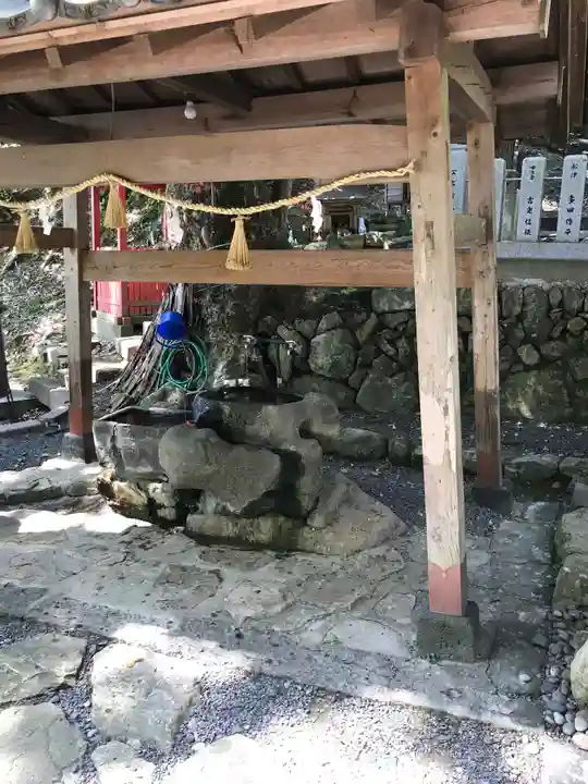 人丸神社の手水舎