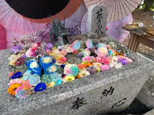 札幌諏訪神社の手水舎