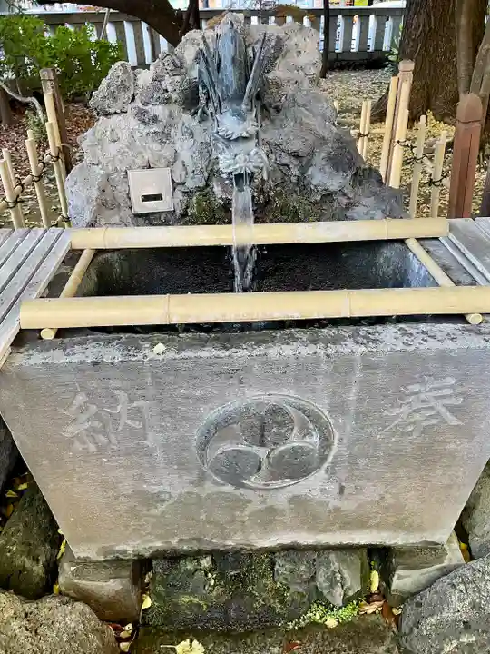 武蔵野八幡宮の手水舎