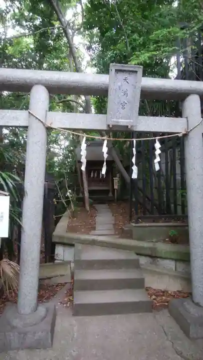 篠崎浅間神社の鳥居