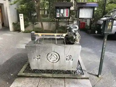虎ノ門金刀比羅宮の手水舎