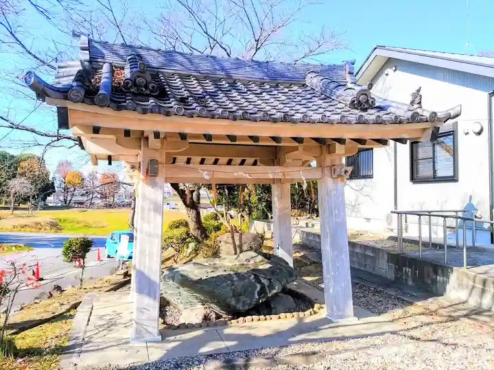 八幡宮(西田八幡宮)の手水舎