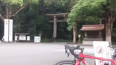 明治神宮の鳥居