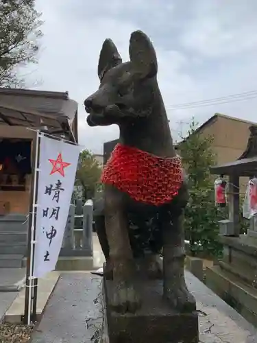 木田神社の狛犬