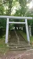 阿寒岳神社の鳥居