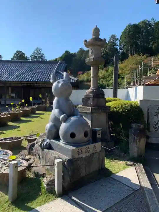三室戸寺の狛犬