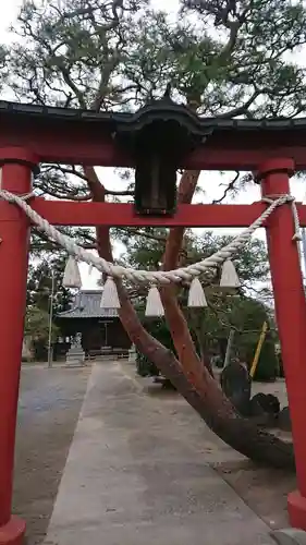 近戸神社の鳥居