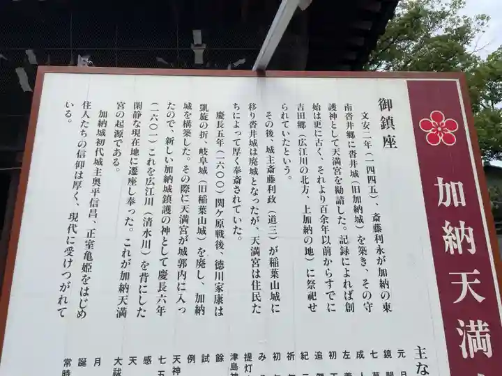 加納天満宮(岐阜県)