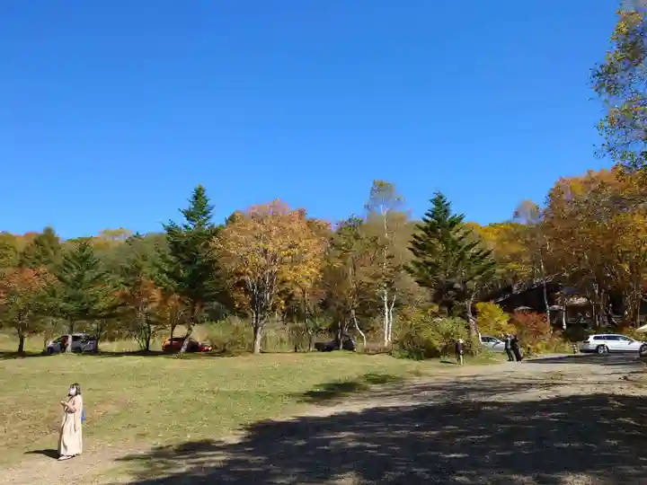 戸隠神社宝光社の周辺
