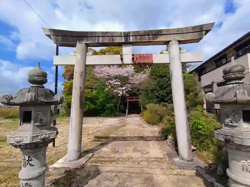 白郷稲荷神社の鳥居