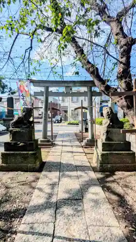 前原御嶽神社の鳥居