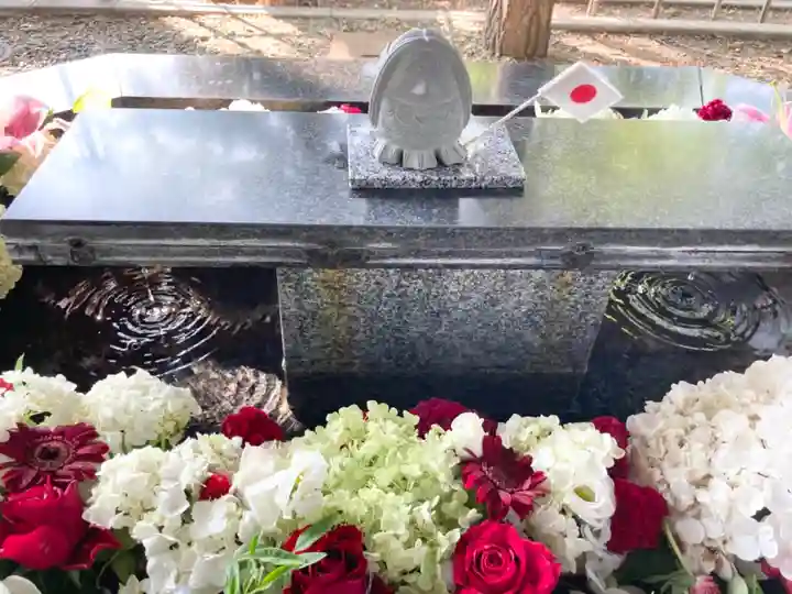 新琴似神社の手水舎