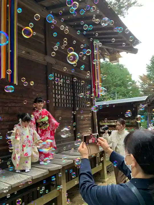 滑川神社 - 仕事と子どもの守り神(福島県)