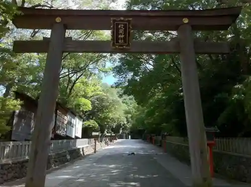 枚岡神社の鳥居