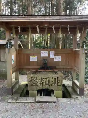 川添神社の手水舎