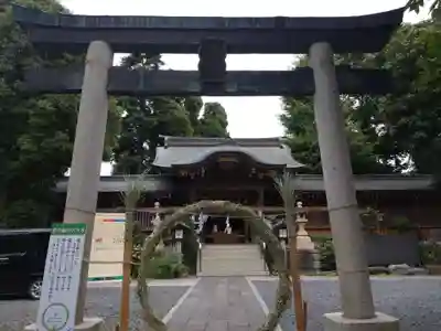 鳩ヶ谷氷川神社の本殿・本堂