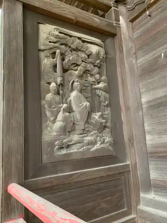 伊与久雷電神社の本殿・本堂