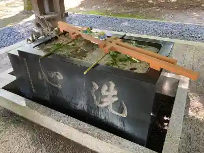 帯廣神社の手水舎