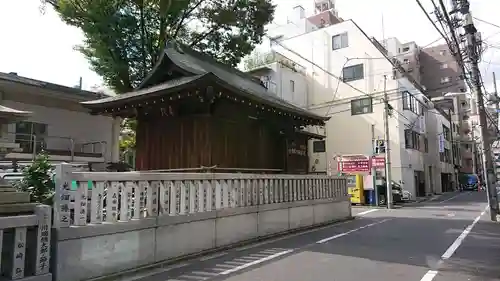 下谷神社の周辺