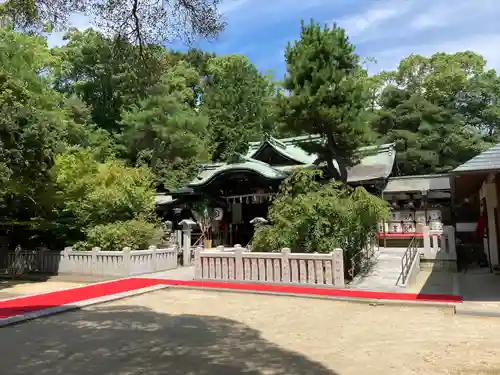 芦屋神社の本殿・本堂