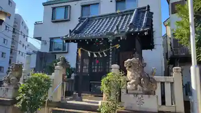 亀戸水神社の狛犬