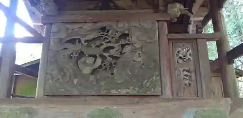 胎安神社の芸術