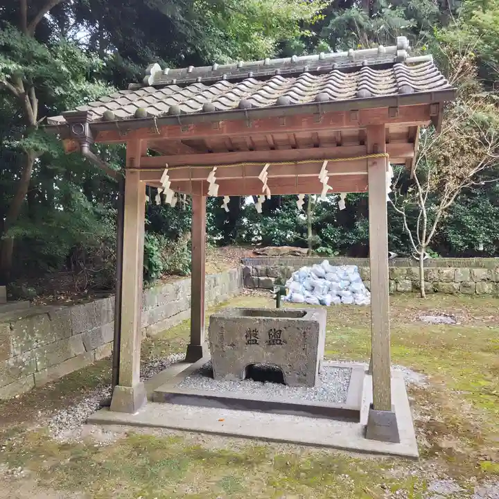 大野温泉神社の手水舎