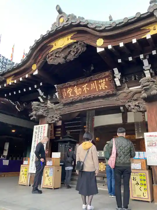 成田山深川不動堂(新勝寺東京別院)の本殿・本堂