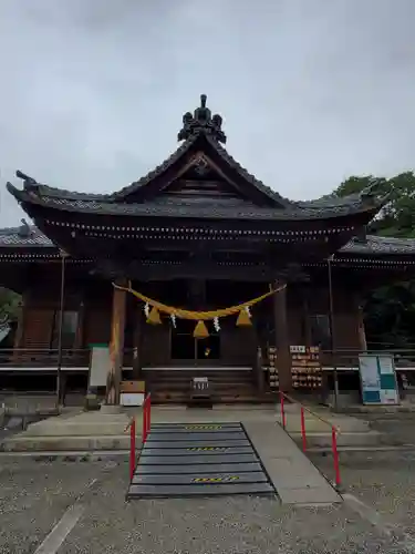 牟呂八幡宮の本殿・本堂