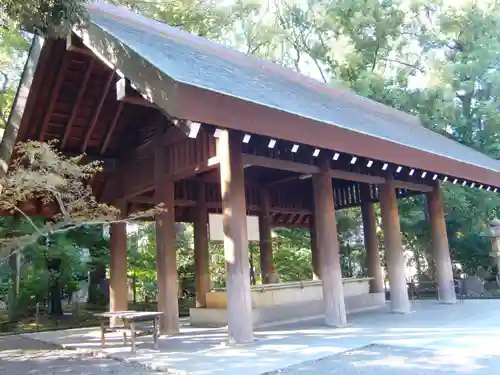 靖國神社の手水舎