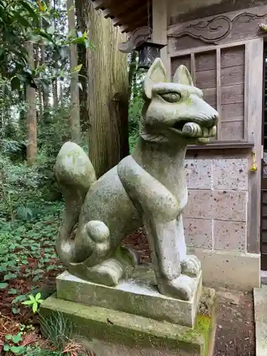 安住神社の狛犬