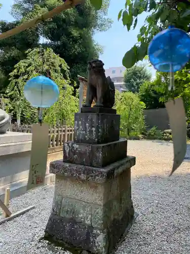 布多天神社の狛犬