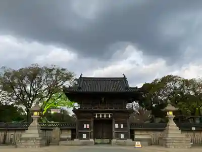 松原八幡神社の山門・神門