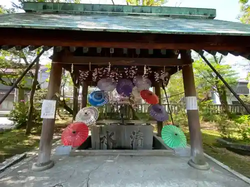 若宮神明社の手水舎