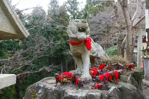 朝護孫子寺の狛犬