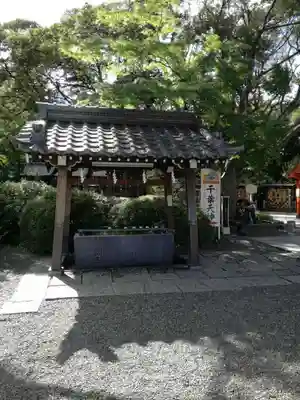 千葉神社の手水舎