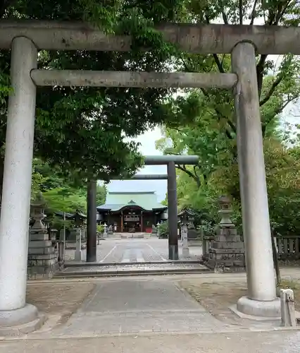 溝旗神社（肇國神社）の鳥居