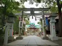 多摩川浅間神社の鳥居