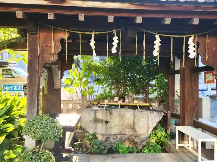 一宮神社の手水舎