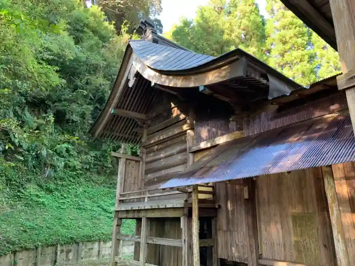 面足神社の本殿・本堂