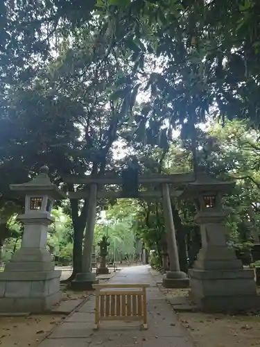 赤坂氷川神社の鳥居