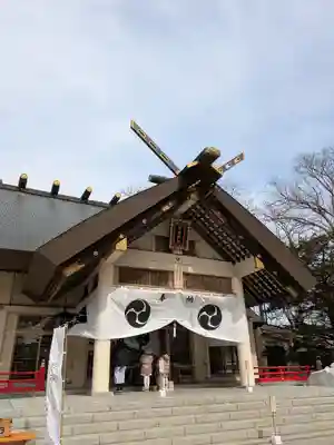 帯廣神社の本殿・本堂