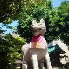 三輪神社の狛犬