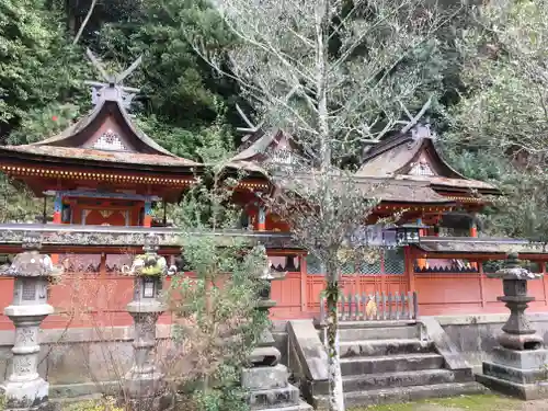 宇太水分神社の本殿