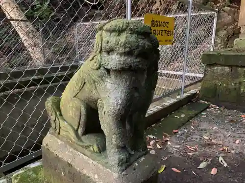 石尊神社の狛犬