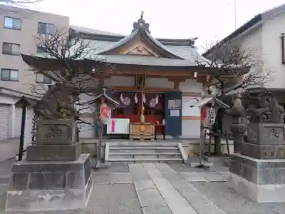 穏田神社の本殿・本堂