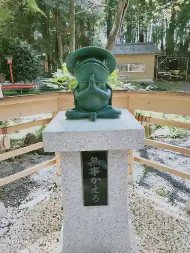 間々田八幡宮の狛犬